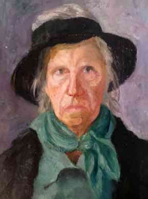Betsy Huitema-Kaiser zelfportret