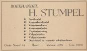 advertentie - H. Stumpel